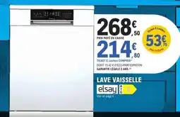 E.Leclerc Elsay - lave-vaisselle offre