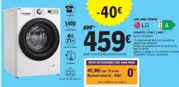 E.Leclerc Lg - lave linge frontal offre