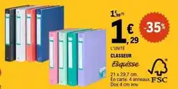 E.Leclerc Esquisse - classeur essuisse offre