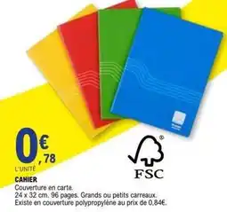 E.Leclerc Cahier offre