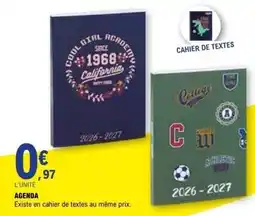 E.Leclerc Agenda offre