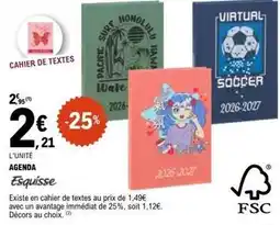 E.Leclerc Esquisse - agenda offre