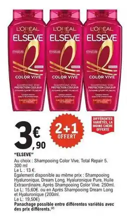 E.Leclerc Total - shampooing color offre