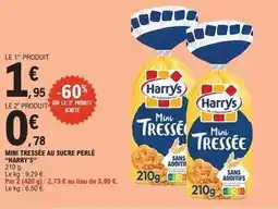 E.Leclerc Harry's - mini tressé au sucre perlé offre