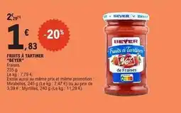 E.Leclerc Beyer - fruits a tartiner offre