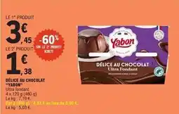 E.Leclerc Yabon - délice au chocolat offre