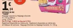 E.Leclerc Yabon - gâteaux de riz offre
