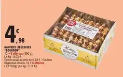 E.Leclerc Bourdon - gaufres liegeoises offre