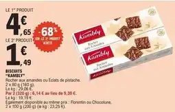 E.Leclerc Kambly - biscuits offre