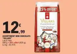 E.Leclerc Villars - assortiment mini chocolats offre