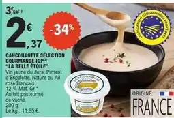 E.Leclerc Jura - cancoillotte sélection gourmande igp offre