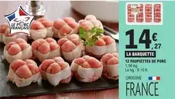 E.Leclerc 12 paupiettes de porc offre