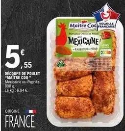 E.Leclerc Maître coq - découvre de poulet offre