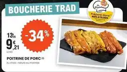 E.Leclerc Poitrine de porc offre