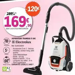 E.Leclerc Electrolux - aspirateur traineau à sac offre