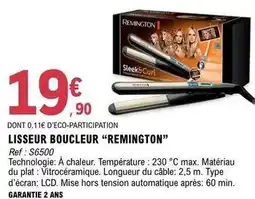 E.Leclerc Remington - lisseur boucleur reminton offre