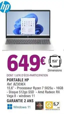 E.Leclerc Hp - portable hp offre