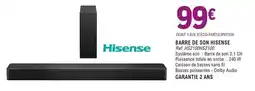 E.Leclerc Hisense - barre de son offre