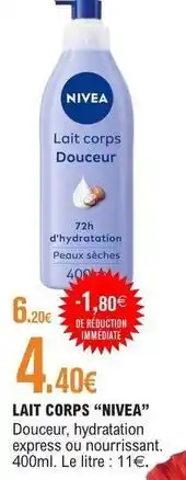 E.Leclerc Nivea - lait corps offre
