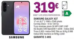 E.Leclerc Samsung - galaxy a37 offre