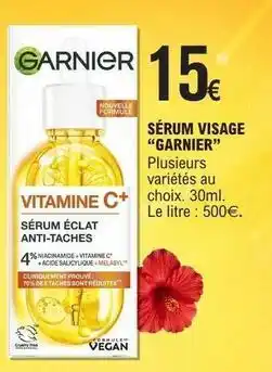 E.Leclerc Garnier - sérum visage offre