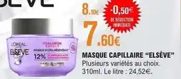E.Leclerc Elsève - masque capillaire offre