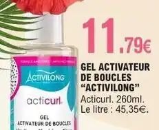 E.Leclerc Activilong - gel activateur de boucles offre