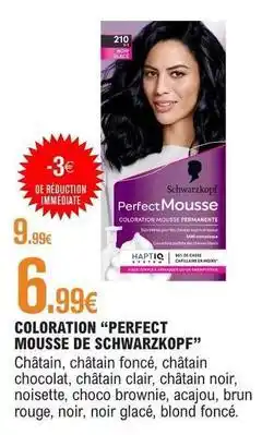 E.Leclerc Schwarzkopf - coloration perfect mousse de offre