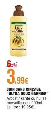 E.Leclerc Garnier - soin sans rincage offre