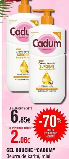 E.Leclerc Cadum - gel douche offre