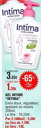 E.Leclerc Intima - gel intime offre