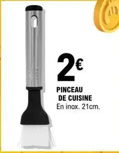E.Leclerc Pinceau de cuisine offre