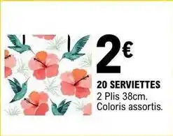 E.Leclerc Serviettes offre