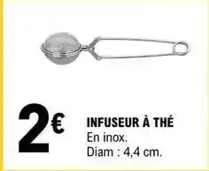 E.Leclerc Infuseur à thé offre