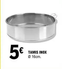 E.Leclerc Tamis inox offre