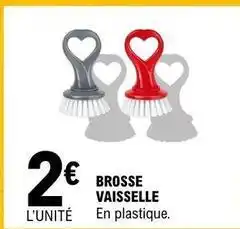 E.Leclerc Brosse vaisselle offre