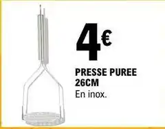 E.Leclerc Presse puree 26cm offre