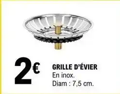 E.Leclerc Grille d'évier offre