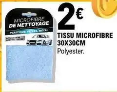 E.Leclerc Tissu microfibre offre