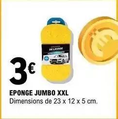 E.Leclerc Jumbo - eponge xxl offre