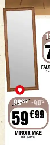 La Foir'Fouille Miroir mae offre