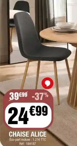 La Foir'Fouille Chaise alice offre