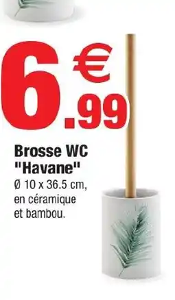 Bazarland Brosse WC "Havane" offre