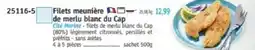 Maximo Filets meuniere de merlu blanc du cap offre
