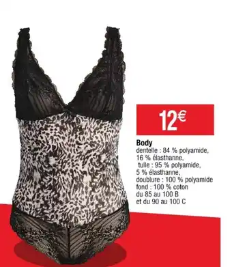 Cora x Carrefour Body offre