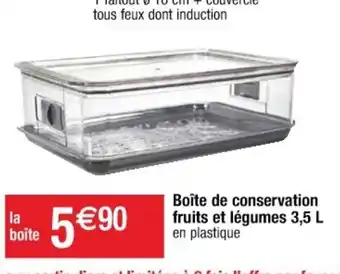 Cora x Carrefour Boîte de Conservation offre