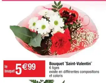 Cora x Carrefour Bouquet Saint-Valentin offre