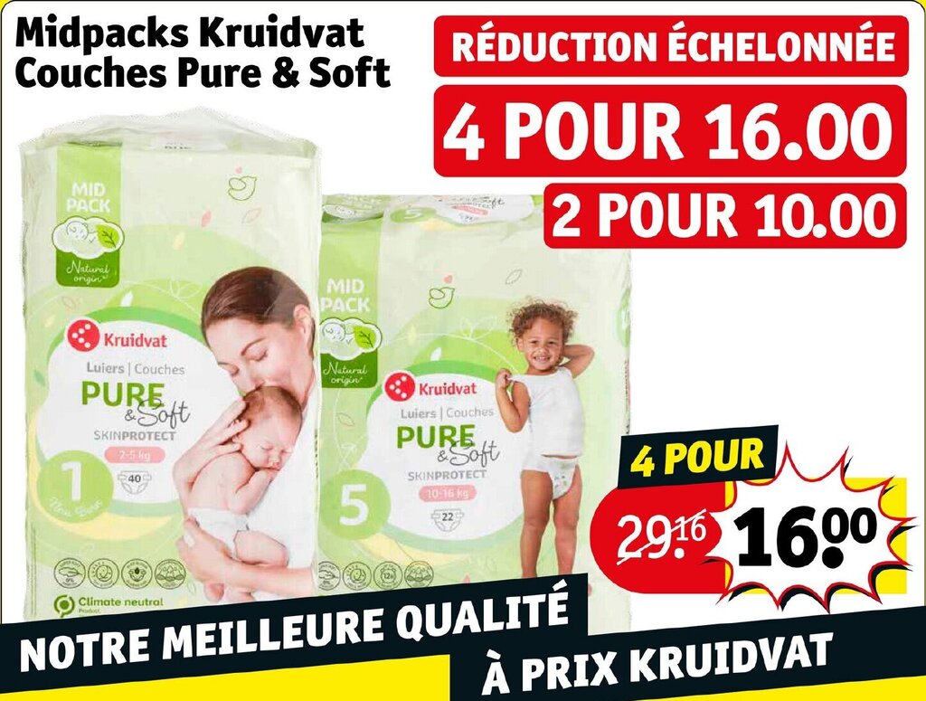 Promo Midpacks Kruidvat chez Kruidvat