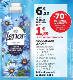 Bi1 Lenor Adoucissant offre