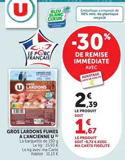 Bi1 U Gros lardons fumés offre